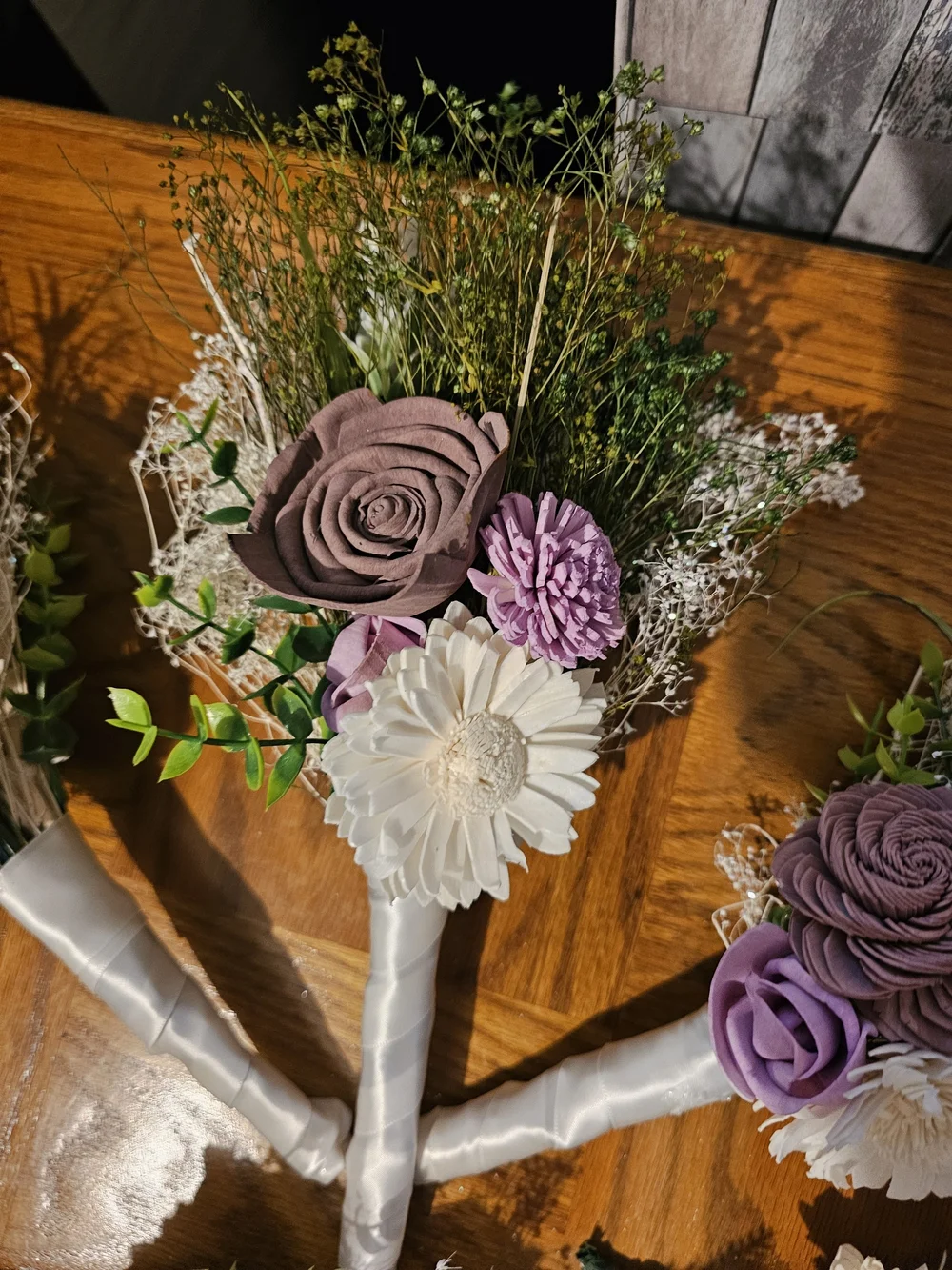 Wedding In a Box! Handcrafted Bridal Bouquet And Boutinniere Set
